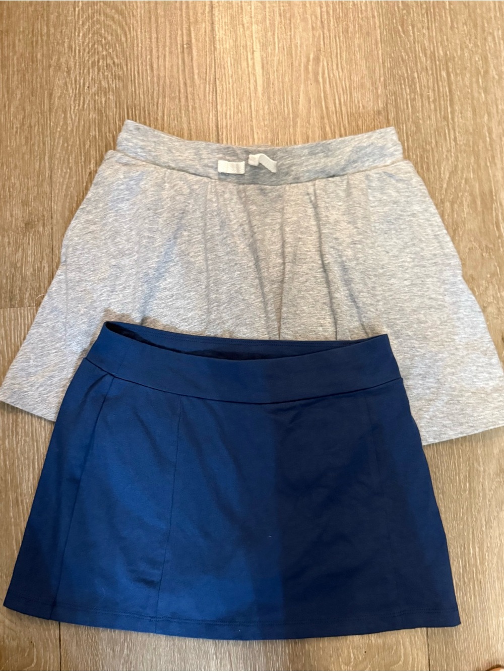 Cat & Jack Gray and Art Class Navy Skort Set